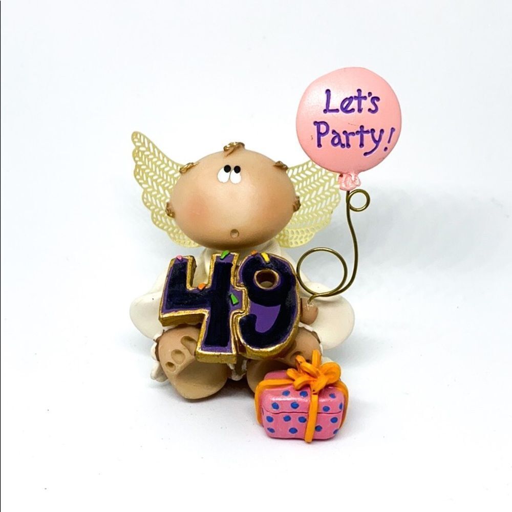 Vintage Let’s Party 49 Ceramic Figurine Kirks 2001